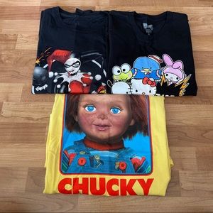 Men’s Graphic tee shirts lot/bundle